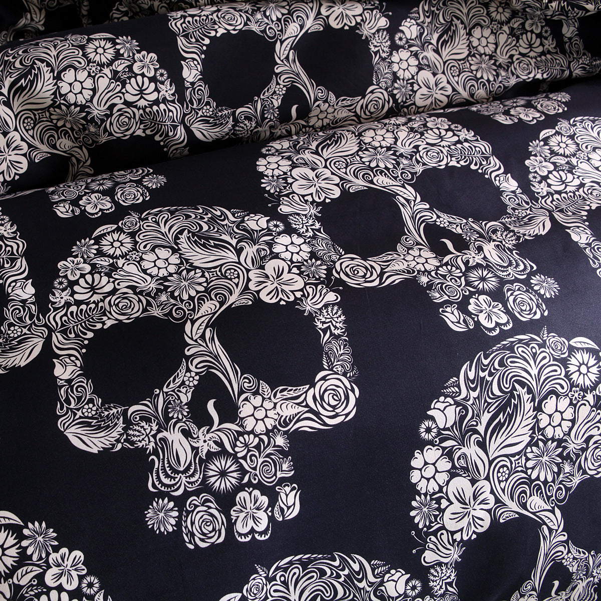 Skull Home Textiles Set Quilt Cover