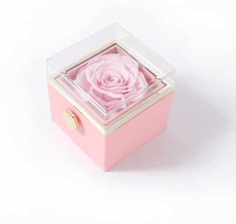 Acrylic Ring Box Valentine's Day Proposal Confession