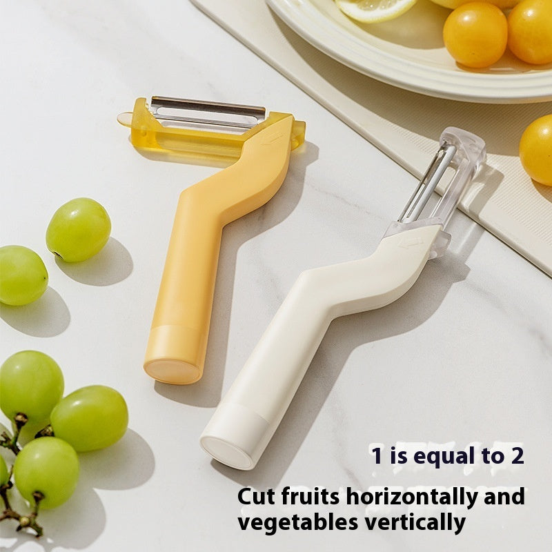 Fruit Peeling Knife Household Two-in-one Peeler