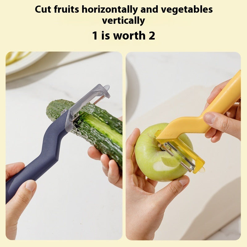 Fruit Peeling Knife Household Two-in-one Peeler