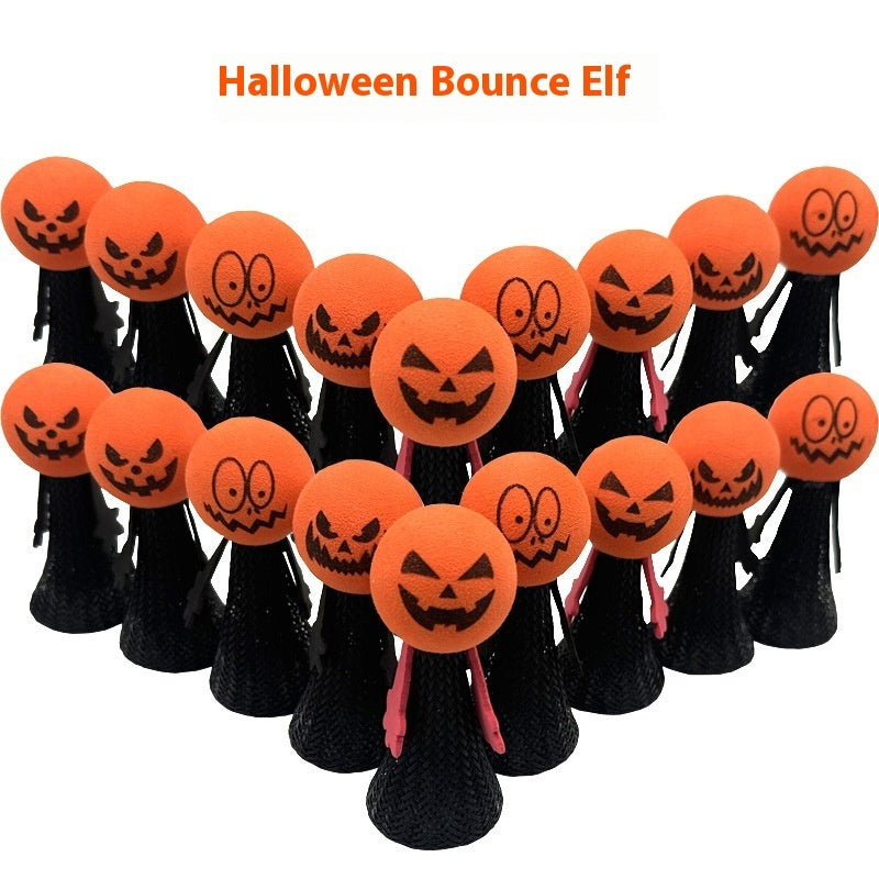 Bouncing Pumpkin Finger Puppets – Fun Halloween Toy for Spooky Play