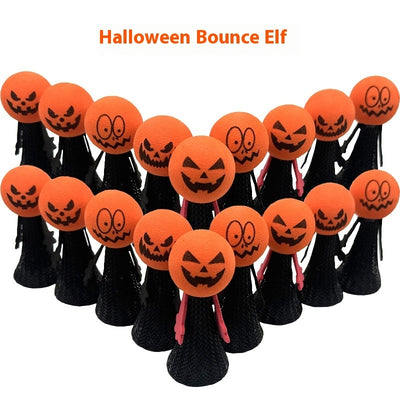 Bouncing Pumpkin Finger Puppets – Fun Halloween Toy for Spooky Play