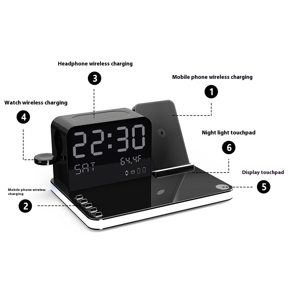 7-in-1 Charging Station & Night Light – Your All-in-One Tech Hub