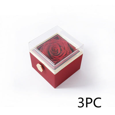 Acrylic Ring Box Valentine's Day Proposal Confession