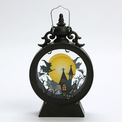 Vintage Halloween Lantern – Retro Candlelit Glow for Spooky Nights!